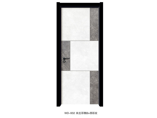 WD-932-米蘭浮雕白+固石紋